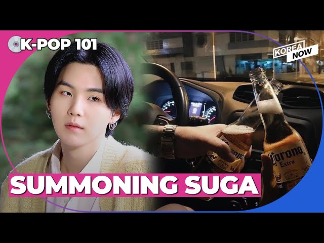 BTS Suga to be summoned by police in DUI case... Some anti-fans engage in #Sugachallenge