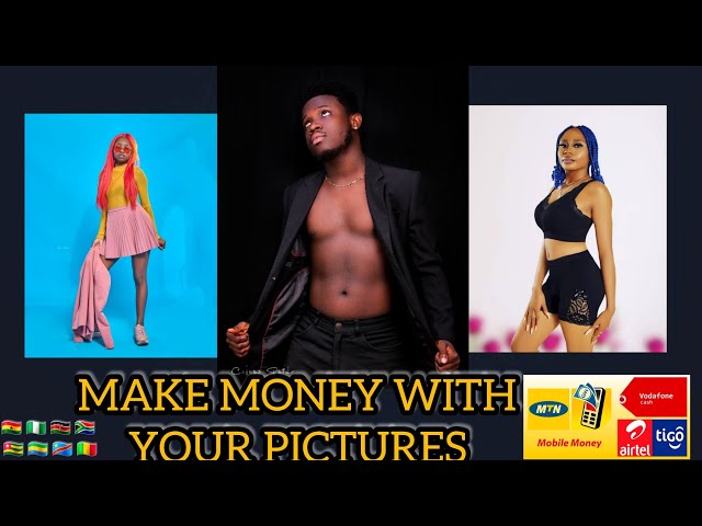 How to sell and make 100cedis daily with your Photos on this App