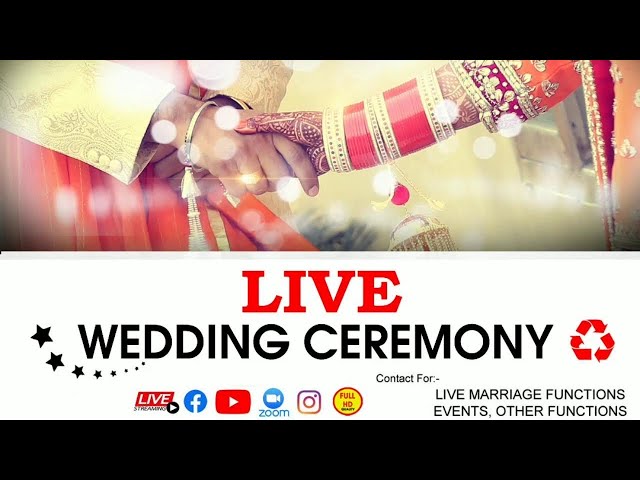 LIVE WEDDING CEREMONY || SONIA WEDS PARDEEP || AR FILMS ITALY MOB.3890664745