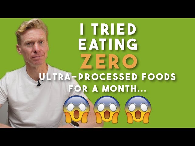 I tried eating ZERO Ultra-processed foods for a 30 days...