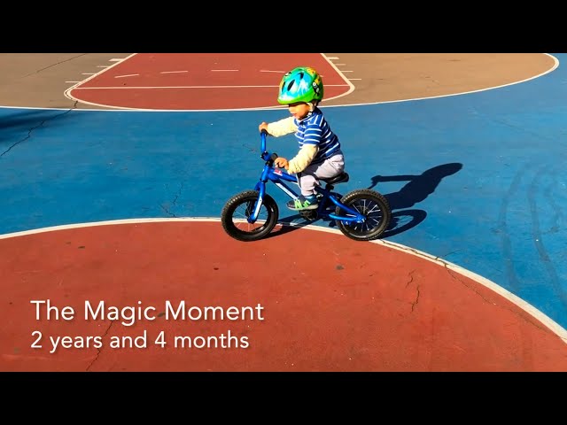 2 year old Riding a Pedal Bike | Cycling Journey (Ages 2 - 7)