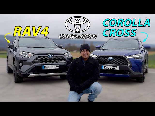 Toyota RAV4 vs Corolla Cross comparison REVIEW