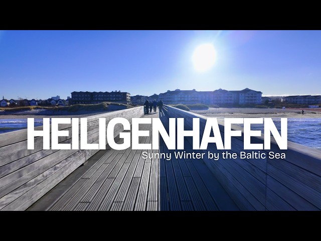 🇩🇪 A Perfect Winter Day in Heiligenhafen Germany | Baltic Sea Serenity