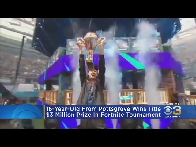 16-Year-Old From Pottsgrove Wins $3 Million In Fortnite Tournament