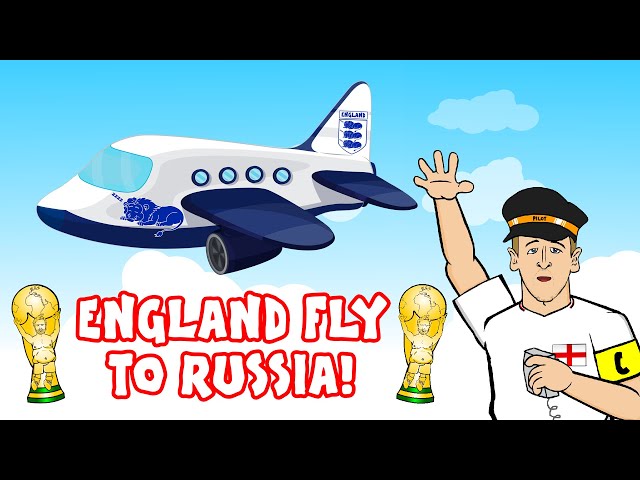 🛫ENGLAND FLY TO RUSSIA 2018!🛫 The Song! (Harry Kane's Plane World Cup 2018)