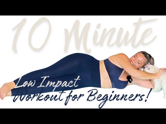 10 MINUTE Low Impact Workout For BEGINNERS ❤️ (No Equipment!) #10minutelowimpactworkoutforbeginners