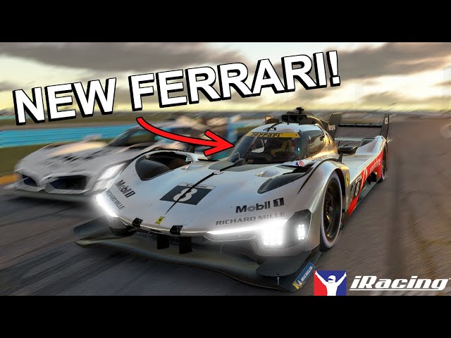 New Car, New Series, New Season! - iRacing Ferrari F499P