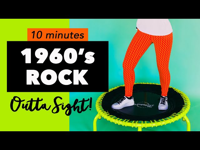 1960s Rock Rebounder Workout for Beginners and Seniors 10 Minutes