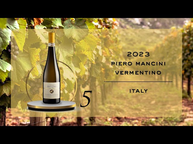 Wine #5: 2023 Piero Mancini Vermentino