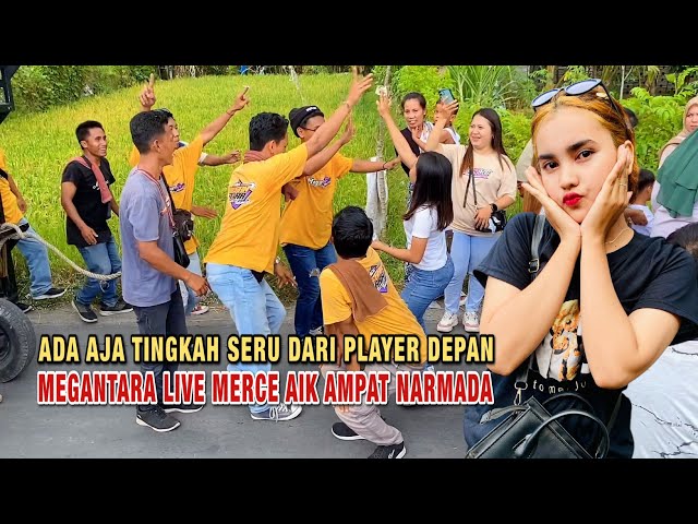 Seru seruan asyik goyang bareng bersama megantara live di merce aik ampat narmada