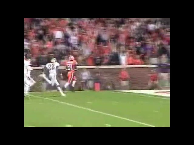 Tigernet 2003 Derrick Hamilton touchdown