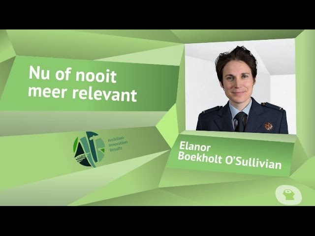 Elanor Boekholt-O'Sullivan | college 2. Nu of nooit meer relevant | Waar is de overheidsmanager van?