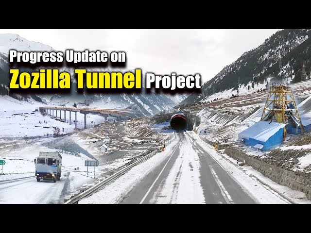 Progress Update on the Zojila Tunnel Project | Megha Engineering