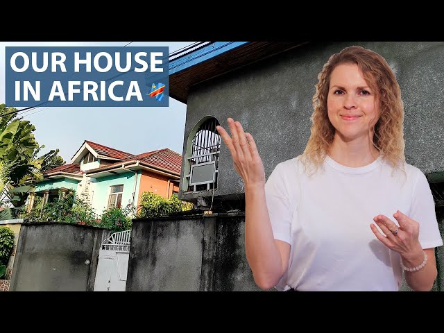 THE HOUSE IN AFRICA 🇨🇩 I LIVED IN  (Kinshasa, Democratic Republic of the Congo)