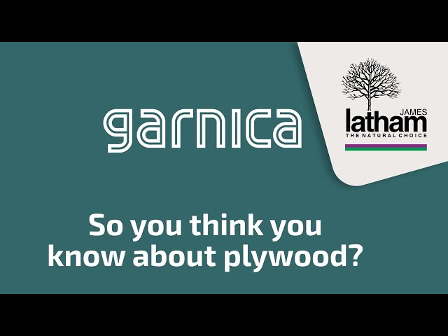 The Garnica plywood range - exclusive from James Latham