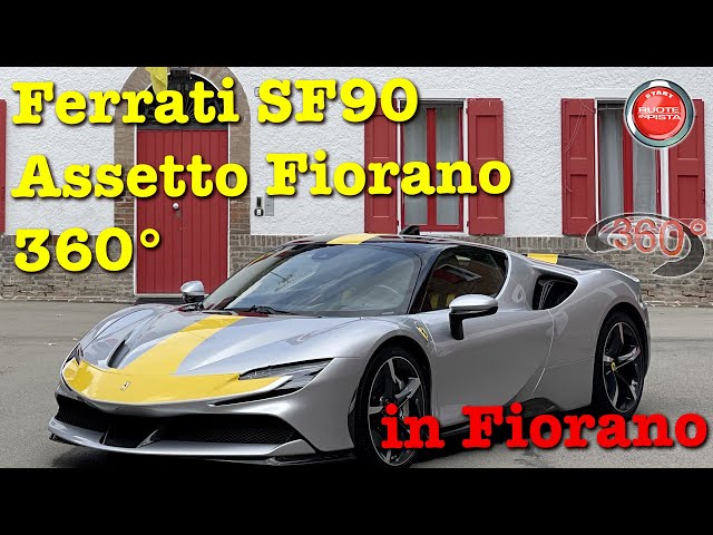 360° 4K Ferrari SF90 Assetto Fiorano in Fiorano