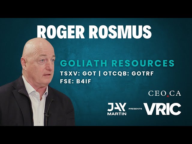 Goliath Resources CEO on Best-Ever Gold Grades Hit at Surebet Discovery | VRIC 2025