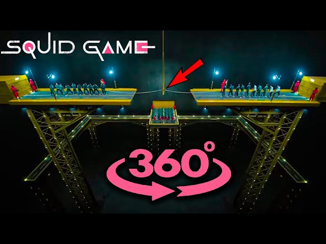 VR 360° Squid Game  -  Stick to the Team (4 series) / 360 VIDEO 4K