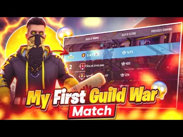 Fighting against BEST Free Fire guilds in Guild Wars!