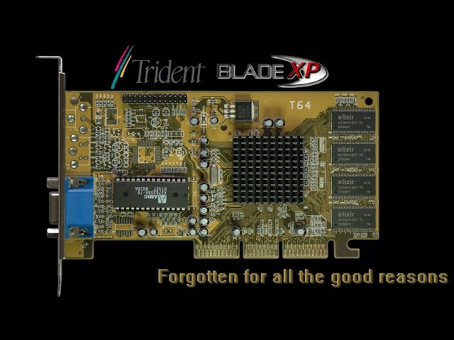 Rare Graphics Cards - Trident Blade XP