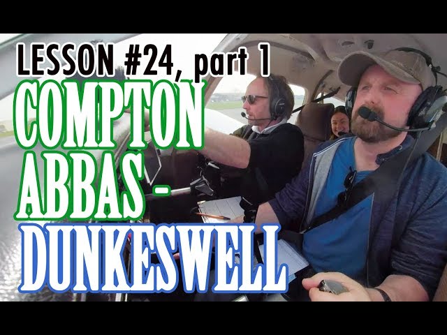 Flying lesson #24, part 1 - Compton Abbas to Dunkeswell, Devon - 360° VR