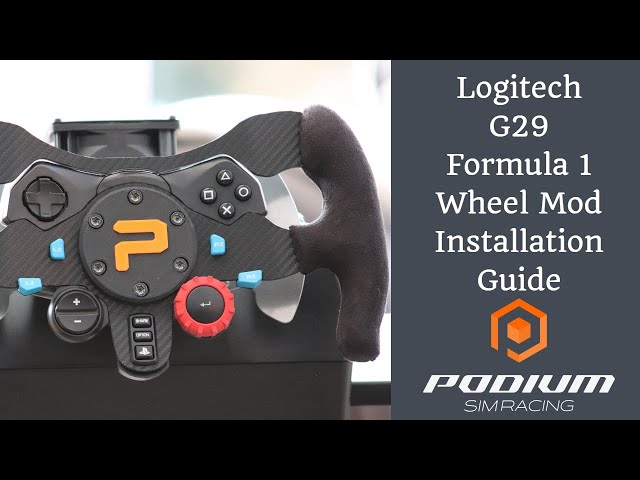 Logitech G29 / G923 Formula 1 Wheel Mod Installation Guide