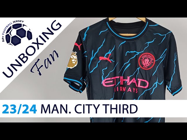 Manchester City Third Jersey 23/24 Haaland (JJSport) Fan Version Unboxing Review