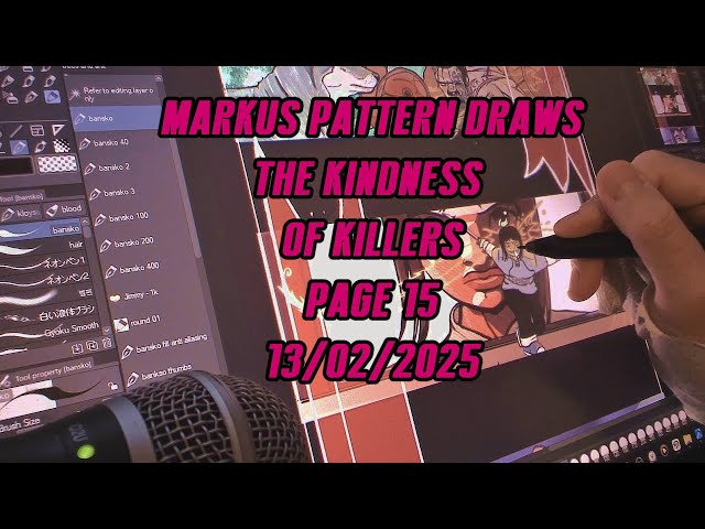 Markus Pattern Draws Kindness of Killers: Samurai Horror Comic