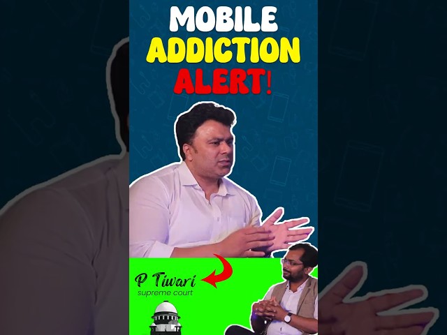 MOBILE ADDICTION Is Stealing Your Life!