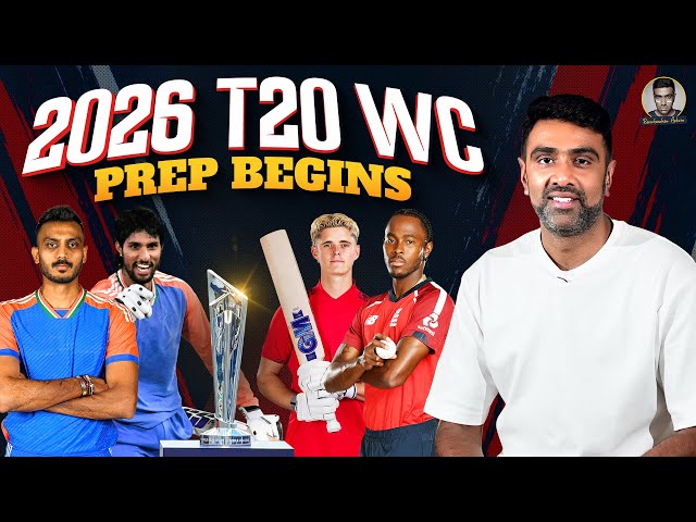 2026 WC Prep Begins | Ind vs Eng T20I Series Preview | R Ashwin