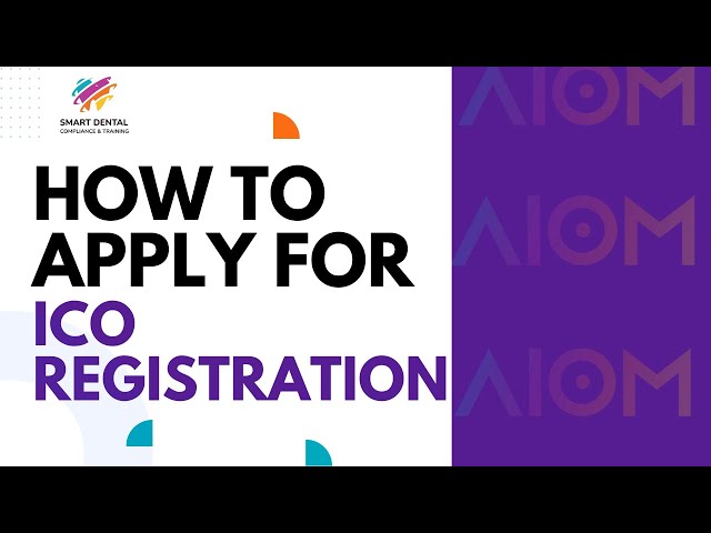 How to apply for ICO registration