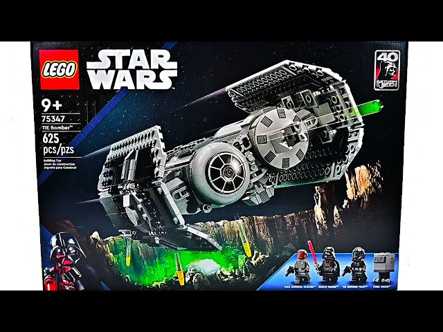 LEGO Star Wars TIE Bomber (75347) Review!