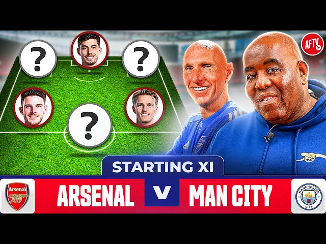 Starting XI Live | Arsenal vs Manchester City | Premier League