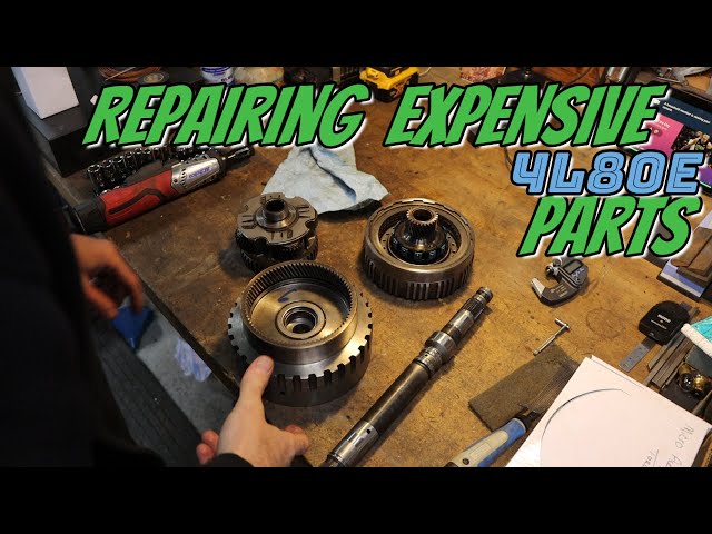 Boring and bushing a damaged 4l80E Clutch Drum.