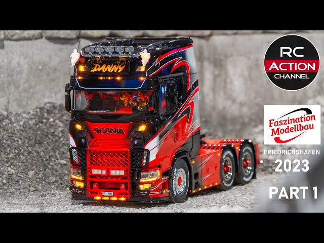 🚚 INSANE RC TRUCK SHOW 🚚 AT FASZINATION MODELLBAU MESSE FRIEDRICHSHAFEN 2023 - RC TRUCKS PART 1