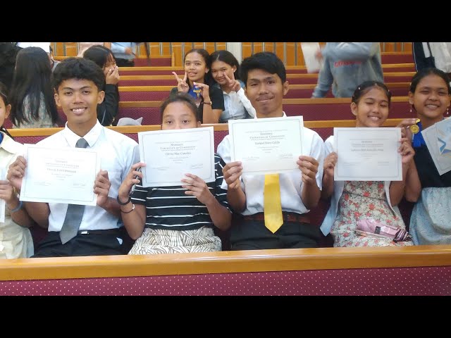 San Roque Ward Seminary and Institute Course Completers. 12.06.24