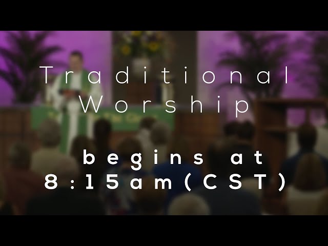 Traditional Worship | Guest Preacher | October 22, 2023