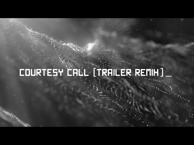 Thousand Foot Krutch & COFER - Courtesy Call - Trailer Remix (Lyric Video)