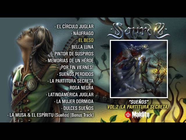 SAUROM "Sueños" (Álbum completo, La Partitura Secreta) parte 2