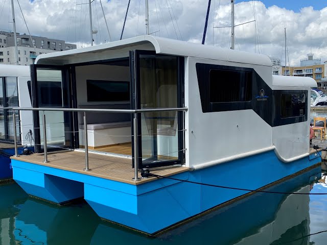 £105,000 Marina Boats House Boat Tour in Virtual Reality!