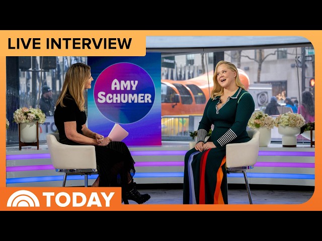 Amy Schumer on 'Kinda Pregnant,' coaching Madonna on standup