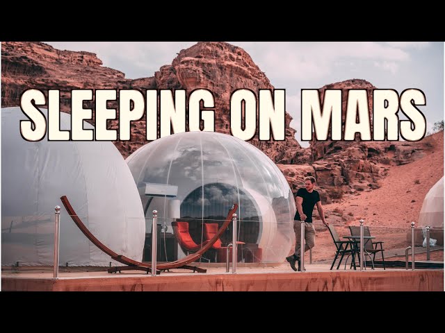 INSIDE Jordan's Luxury Bubble Domes [Feels Like Mars]