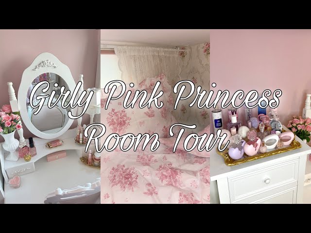 Girly Pink Princess Room Tour 🎀 In-depth Talkthrough ✨