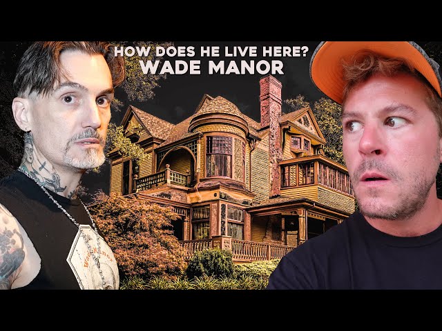 How Does He Live in this INSANELY HAUNTED HOUSE Full of HAUNTED OBJECTS? | Haunted Wade Manor