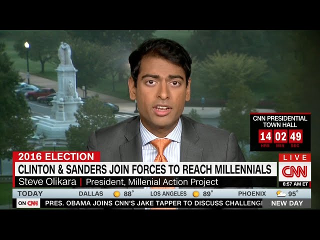 Steven Olikara Discusses The Presidential Race on CNN's New Day