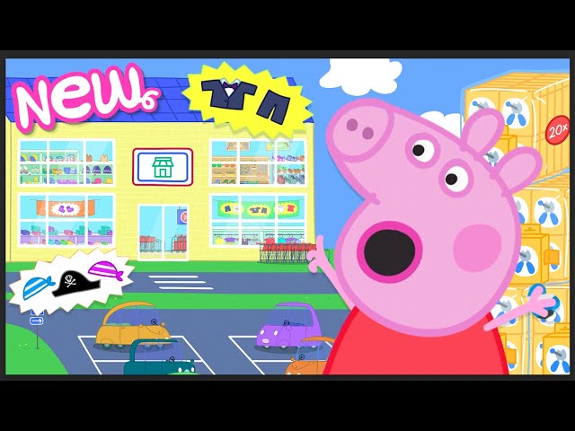 Peppa Pig Tales 🛍️ BIG Shop Adventure! 🛒 BRAND NEW Peppa Pig Episodes