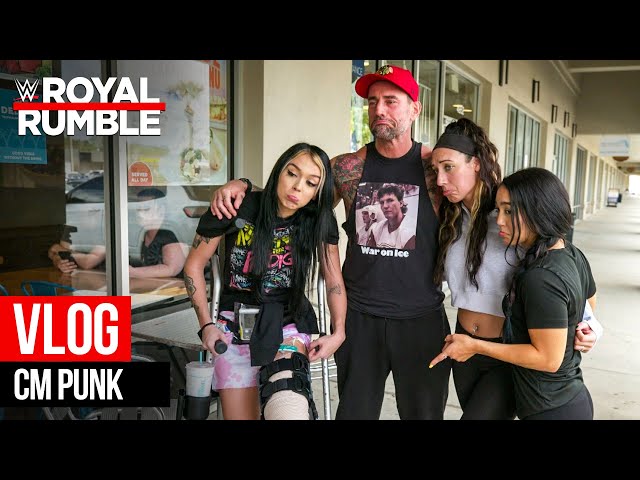 CM Punk surprises Cora Jade: Royal Rumble 2024 Vlog