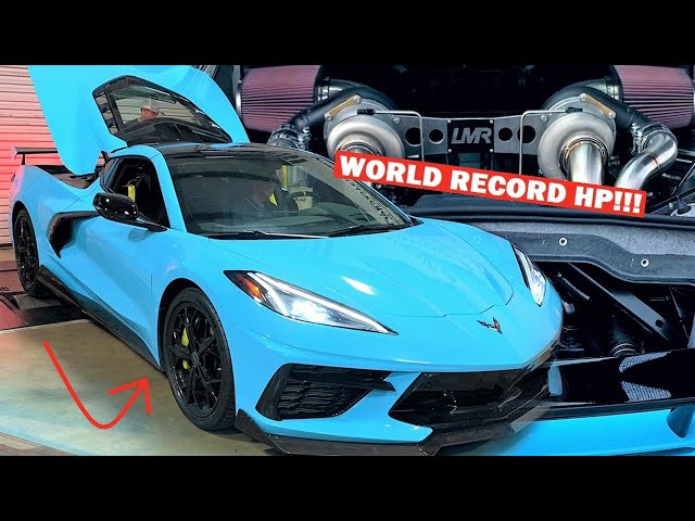 MY TWIN TURBO C8 CORVETTE Hits The Dyno!!! *WORLD RECORD POWER!*