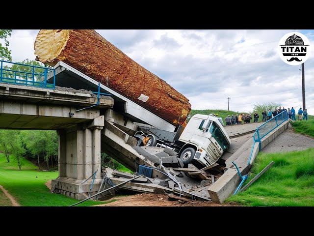 Dangerous Idiots Fastest Truck & Heavy Equipment Fails | Extreme Oversized Truck Transport #34