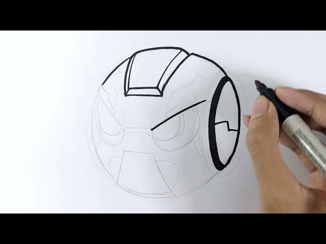 Melukis Mechabot mechamato dengan maker pen #tutorial #mechamato